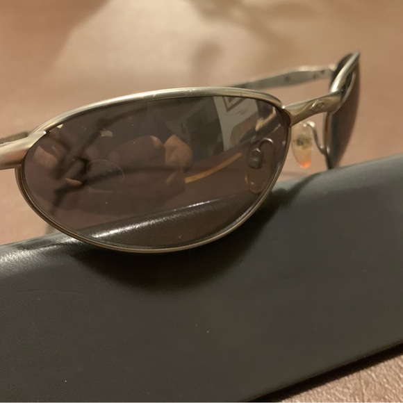 VINTAGE KILLER LOOP Sunglasses PANDEMANIA K0532 Matte Silver Metal  Made  Italy - Picture 3 of 16